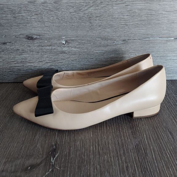 Banana Republic Carter Bow Flat - Pointed Toe - Size 9.5 - Picture 4 of 9